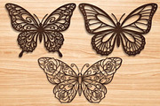 Floral Butterfly Laser Cut Design, a Graphic by Pixels.Craft (Thumbnail 3 of 3)