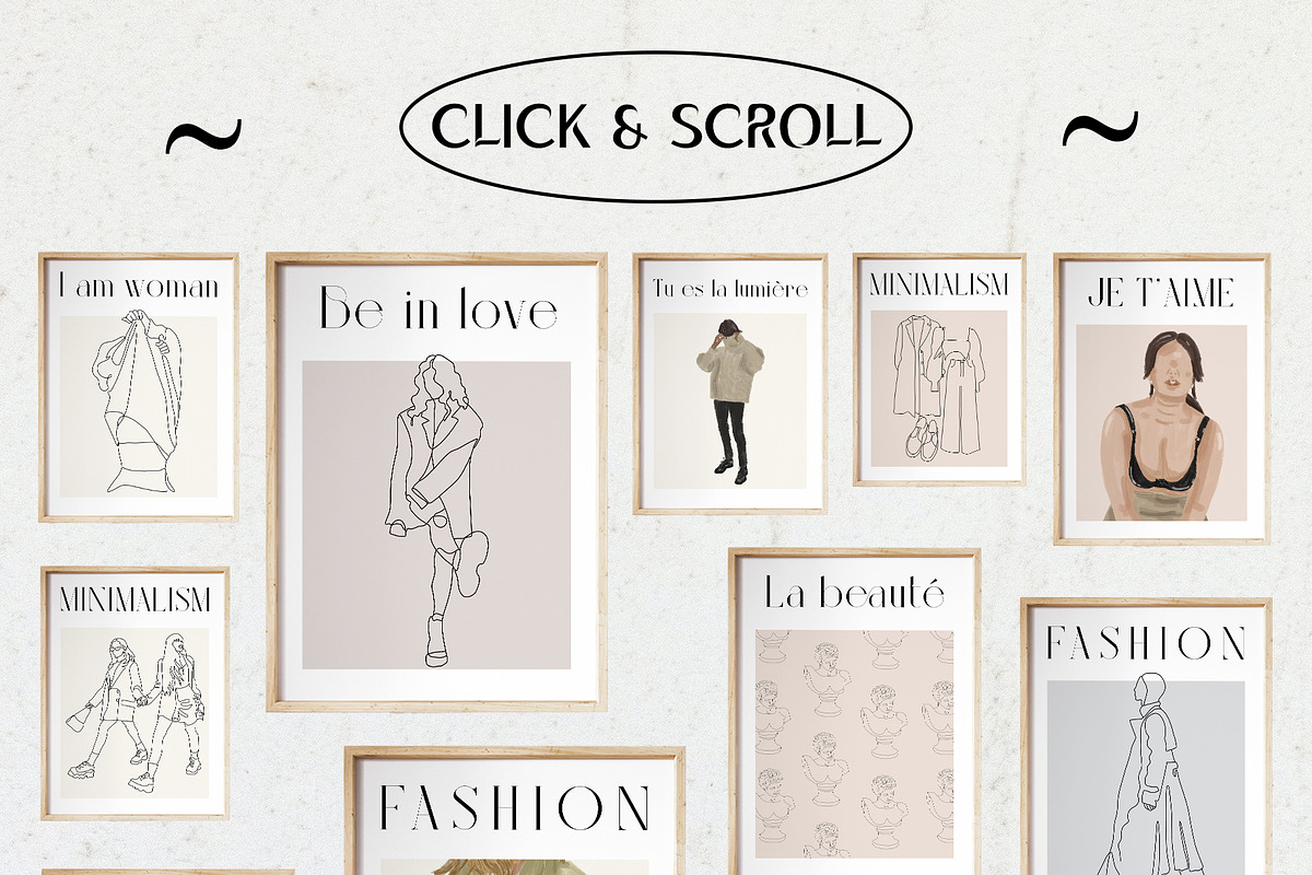 The Aesthetic BUNDLE: 8 in 1, an Object Graphic by divanovskaya_nv (Photo 11 of 30)