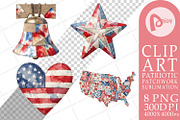 Patriotic Patchwork Sublimation, a Seasonal Illustration by Artnoy (Thumbnail 16 of 18)