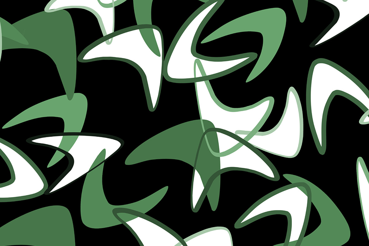 Boomerang Fashion Print Seamless, a Pattern Graphic by Sharon Schwalbe (Photo 4 of 5)