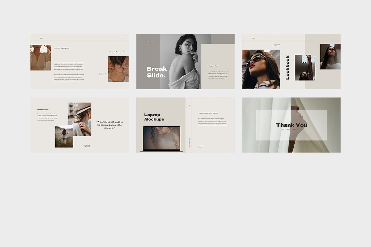 Gloamour - Powerpoint Template, a Presentation Template by eunavia (Photo 6 of 6)