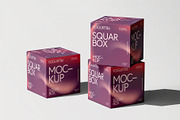 Square Cardboard Box Mock-up, a Packaging Mockup by zippypixelstudio (Thumbnail 6 of 12)