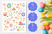 Easter Geese Spring design, a Decorative Illustration by Irina Avdeeva (Thumbnail 2 of 7)