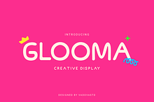 Glooma – Playful Display Font