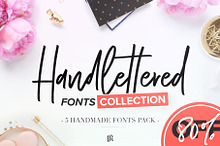 Handlettered Fonts Collection