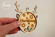 Christmas Ornaments Decoration, a Templates & Theme by LaserCutano (Thumbnail 2 of 6)