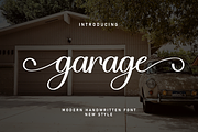 Garage | Script Font, a Handwritten Font by Scratchones (Thumbnail 1 of 9)