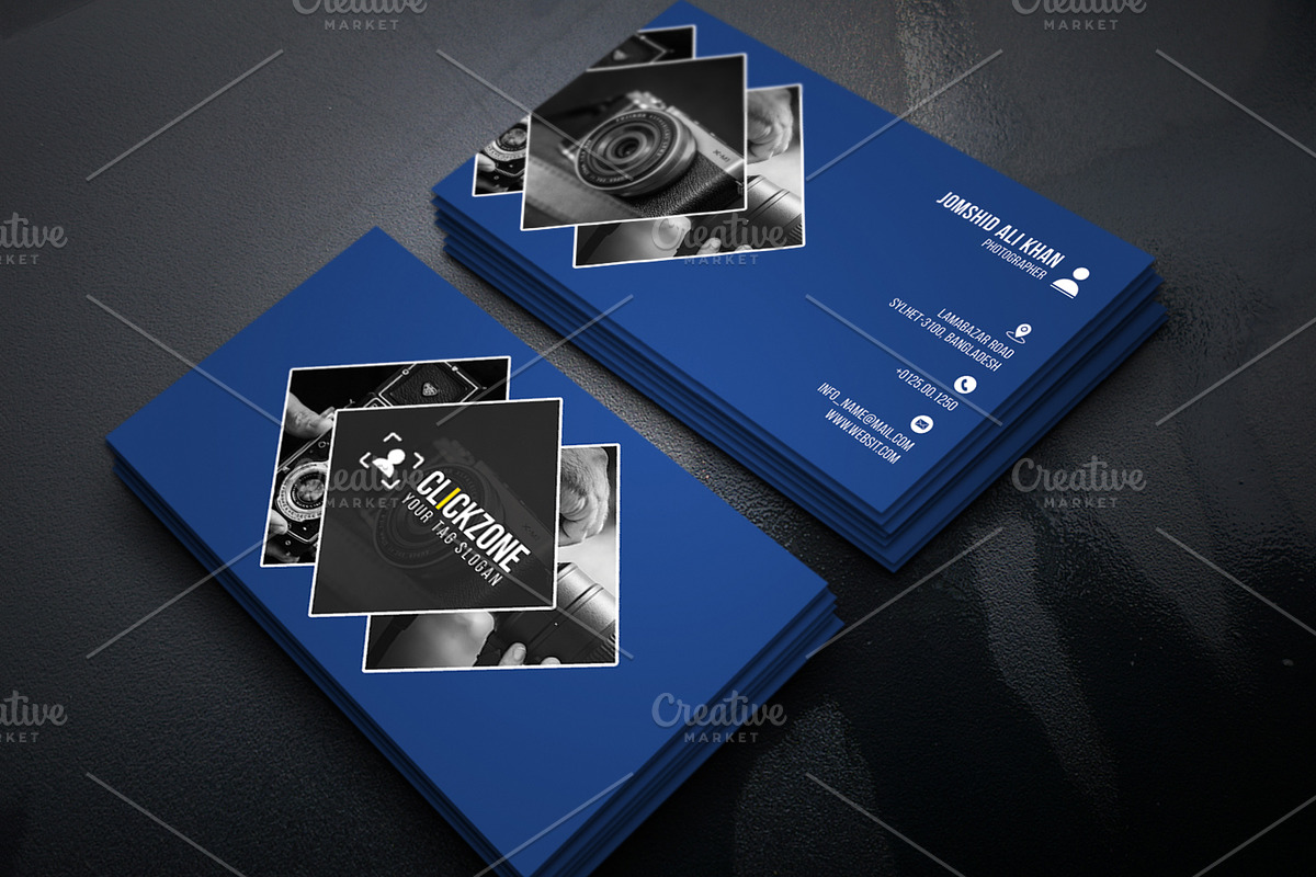 Photography Business Card, a Business Card Template by Helal Shop (Photo 6 of 6)