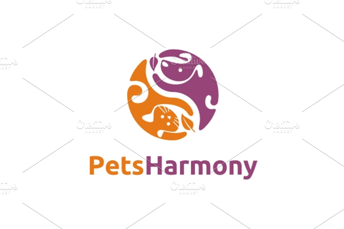 Pet Harmony Logo, a Branding & Logo Template by mocha7 (Photo 1 of 3)