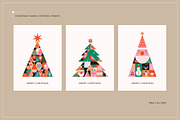 Geometric Modern Christmas, a Seasonal Illustration by Marish (Thumbnail 7 of 9)