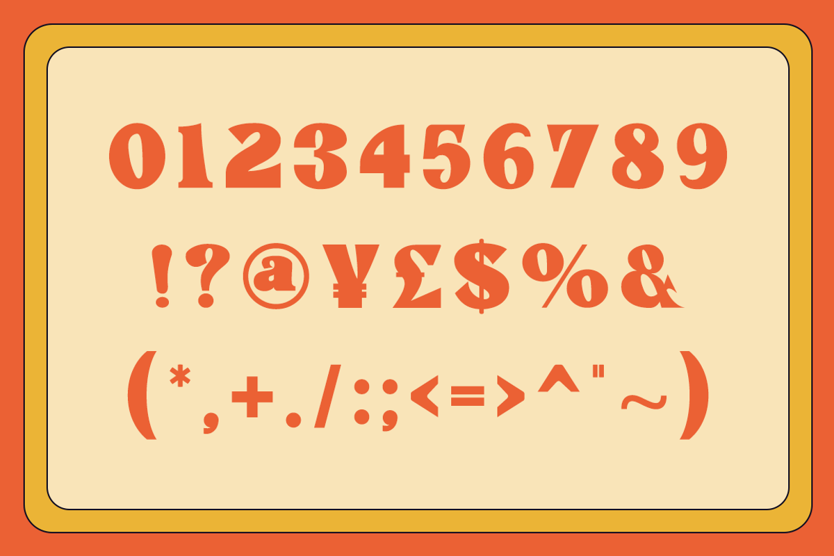 Vatroge Display, a Serif Font by RockboyStd (Photo 11 of 12)
