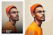 Vexel Portrait Art Photoshop Action, an Action Add-On by Shovajit (Thumbnail 4 of 10)