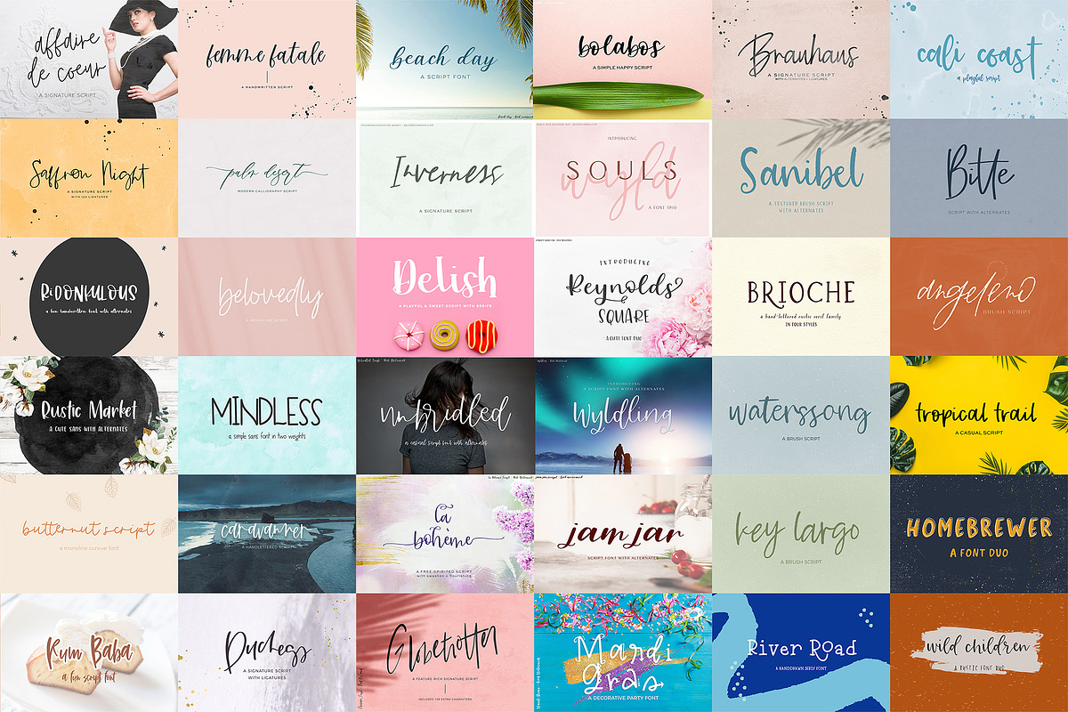 Handlettered Font Bundle, a Handwritten Font by Beck McCormick (Photo 17 of 21)