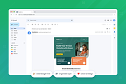 Website Builder Email Newsletter, an UI Kit Template by SquidPixey (Thumbnail 2 of 6)