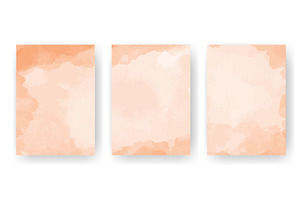 Set of autumn warm orange mood, an Illustration by Tati_Kli