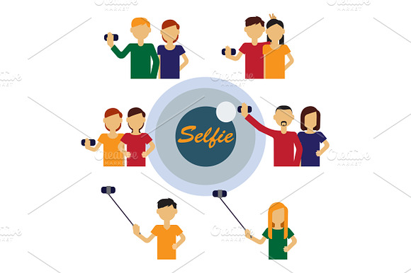 Selfie Avatars Of People