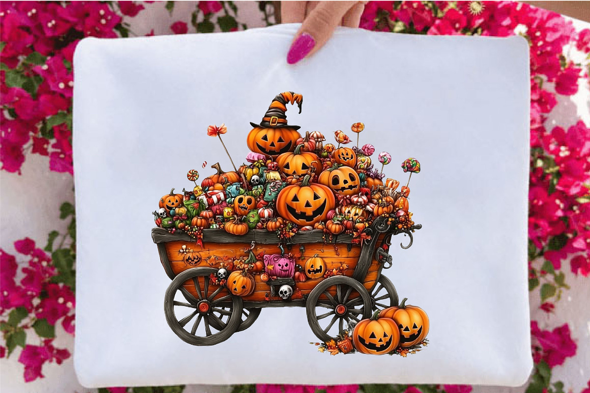 Whimsical Halloween Clipart PNG, a Seasonal Illustration by SVGArt (Photo 4 of 5)