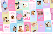 Pretty Pop Instagram Story Templates, a Social Media Template by Hell Yeah Designs (Thumbnail 7 of 10)