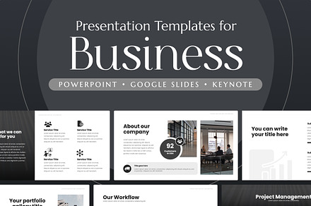 Modern Powerpoint Template, a Presentation Template by Modo Design Studio