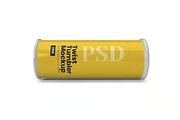 Twist Tumbler Mockup Template, a Household Mockup by DesignRushMarket (Thumbnail 4 of 6)
