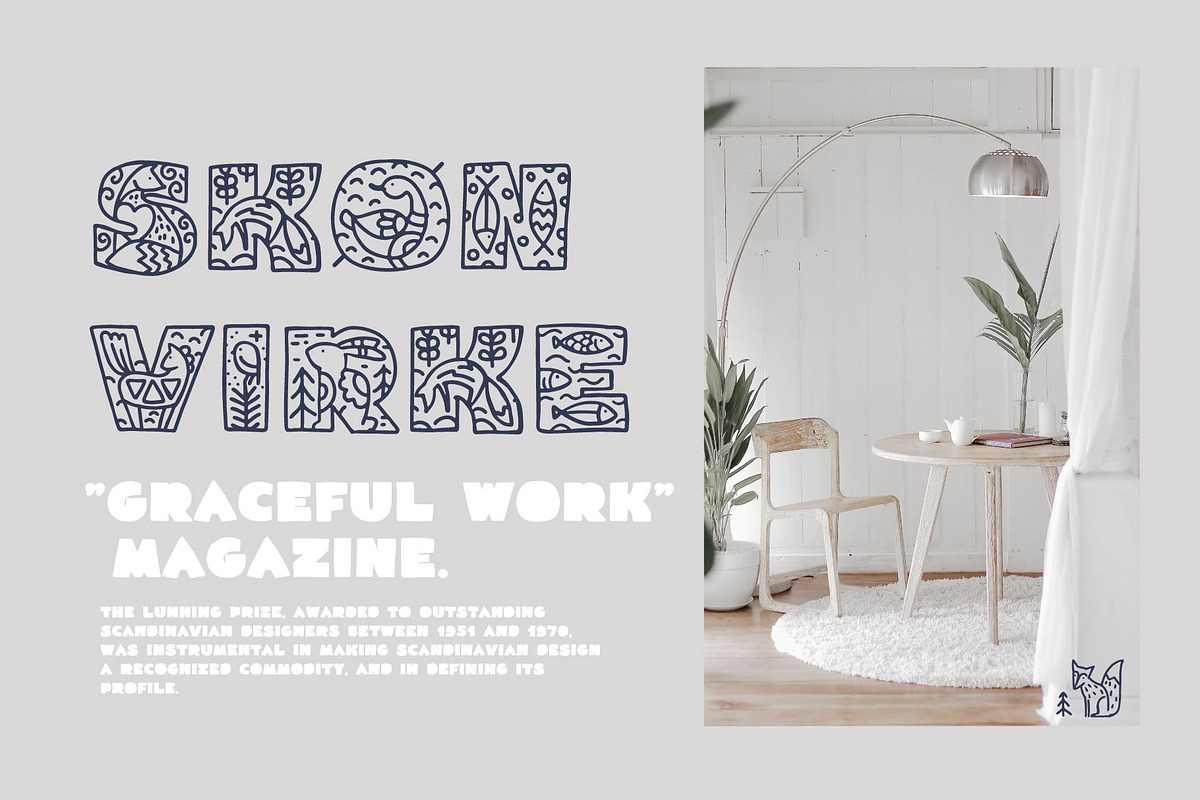 NordicFolk fonts & graphic set, a Symbol Font by kaer_shop (Photo 8 of 16)