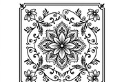 50 Elegant Floral Ornament Bundle, a Decorative Illustration by Amazin_art (Thumbnail 2 of 29)
