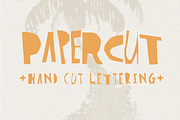 Paper Cut, a Handwritten Font by Nick Simon Art (Thumbnail 1 of 5)