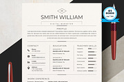 Resume/CV Bundle | 200+ for $29, a Resume Template by ResumeInventor (Thumbnail 187 of 207)