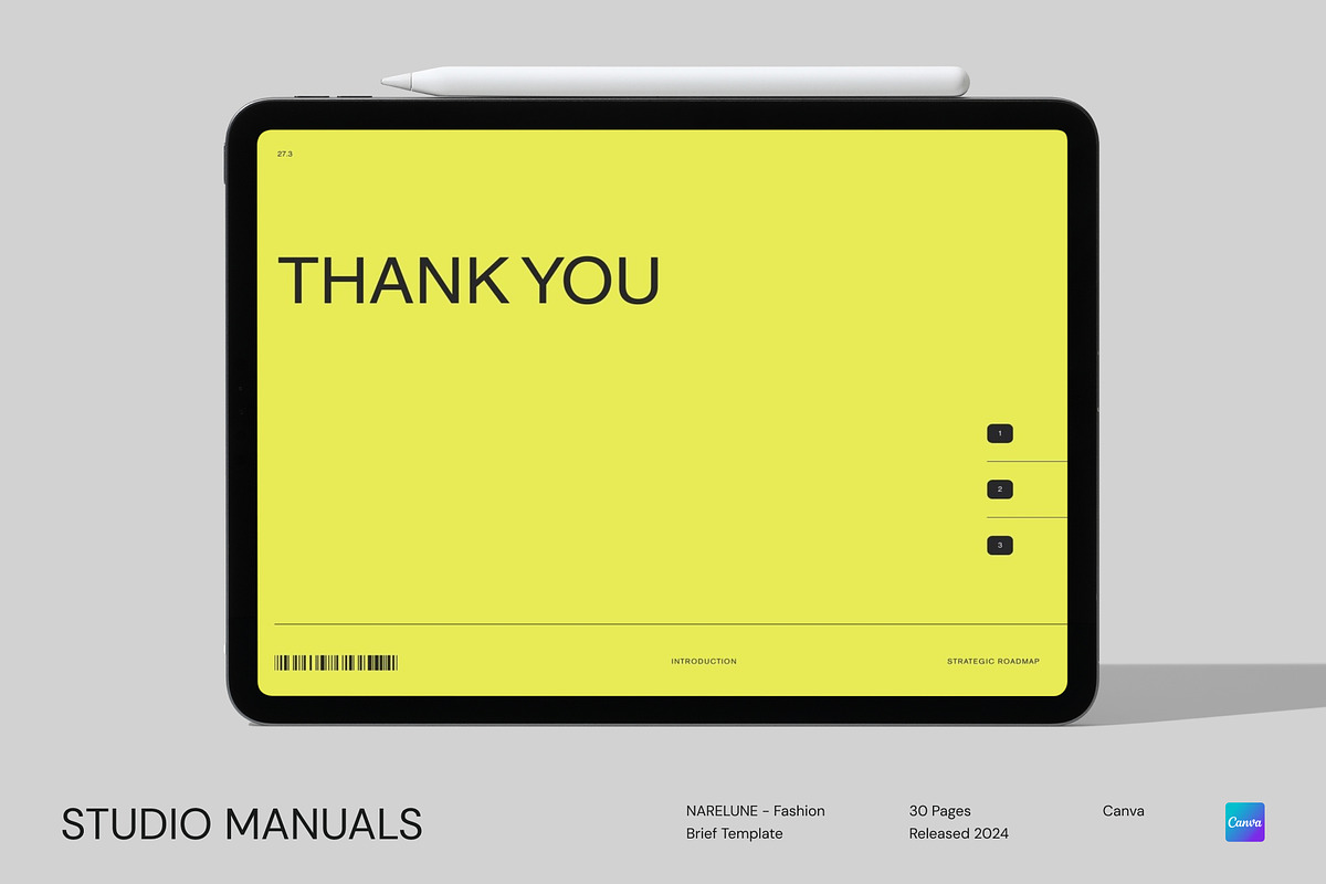 NARELUNE - Fashion Brief Template, a Social Media Template by Studio Manuals (Photo 7 of 8)