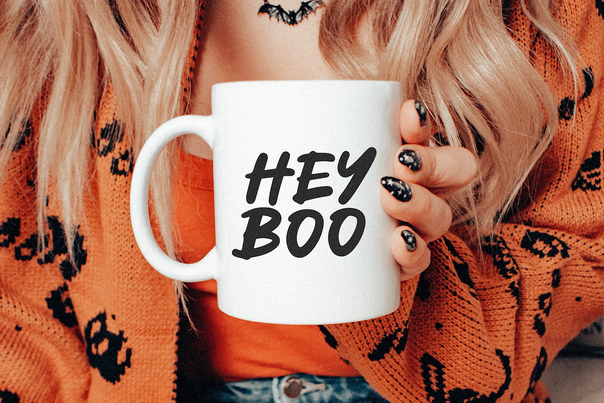 Scary House | Spooky Halloween Font, a Font by KA Designs (Photo 3 of 9)