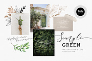 Modern Bundle | Logo | Watercolor, a Food Illustration by Kate Macate (Thumbnail 6 of 19)