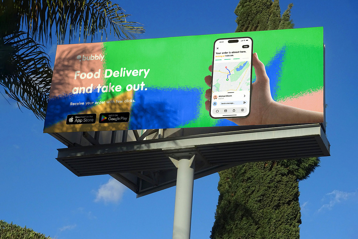 Billboard Poster Street Mockup, an Advertising Mockup by Asylab (Photo 4 of 5)