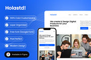 Holastd - Landing Page, a Landing Page Template by mz-studio (Thumbnail 1 of 4)