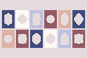 Embossed Paper Frames, a Decorative Illustration by Anna Studio (Thumbnail 9 of 12)