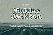 Modern Monarch - Retro Display Font, a Serif Font by RagamKata (Thumbnail 10 of 12)