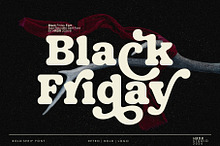 Black Friday - Bold Serif Font