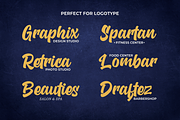Graphiel - Modern Bold Script, a Script Font by figuree studio (Thumbnail 3 of 9)