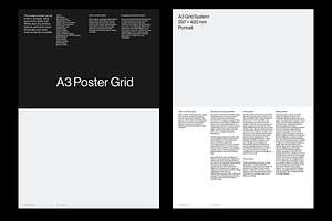 A3 Poster Grid System For InDesign