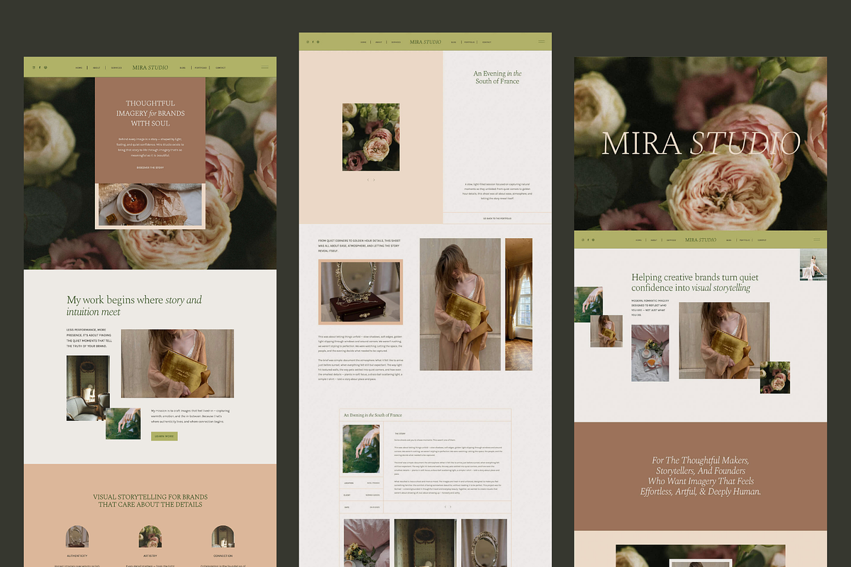 Showit Website Template | Mira, a Websites & App Template by Ladyfang Creative (Photo 6 of 7)