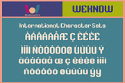 Retro Characters font, a Font by weknow (Thumbnail 8 of 8)