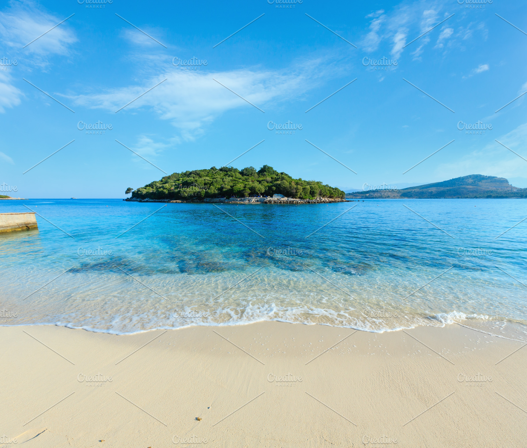 Ksamil beach, Albania., a Nature Photo by YuriyB