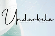 Underbite, a Handwritten Font by FreshTypeINK (Thumbnail 1 of 7)