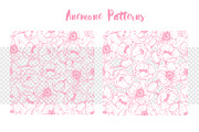 Anemone. Hand Drawn Flower Set, a Graphic by Epine (Thumbnail 5 of 7)
