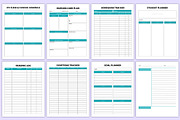 2026 Nursing Student Organizer Canva, a Stationery Template by Mustafiz (Thumbnail 7 of 7)