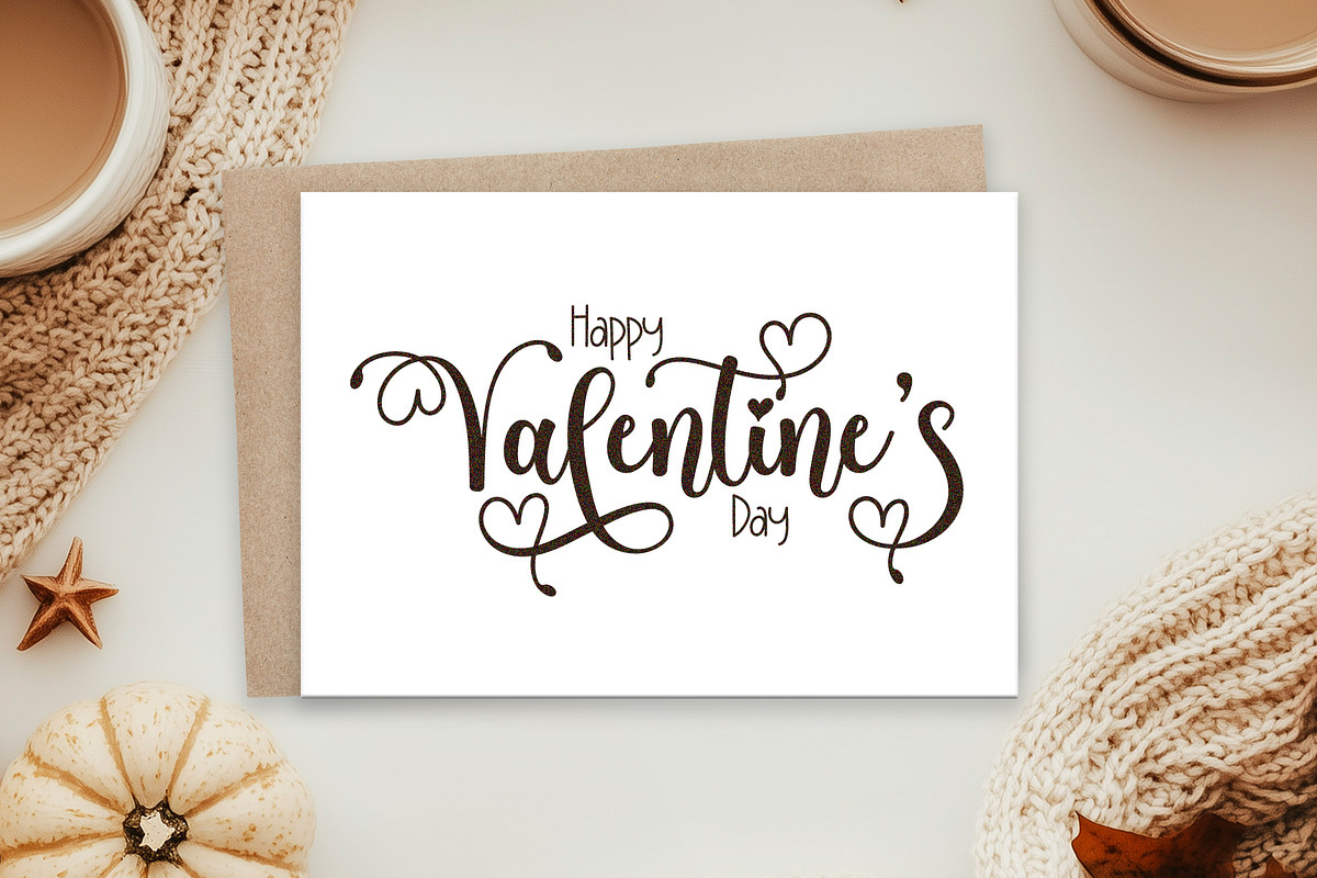 Kinsky - Calligraphy Font with Heart, a Script Font by Airotype (Photo 4 of 12)