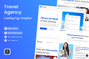 HalanHalan - Travel Agency, a Landing Page Template by SLAB! Design