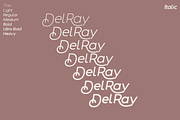 DelRay - Sans Serif Ligature Typefac, a Serif Font by Surplus Type Co (Thumbnail 7 of 13)