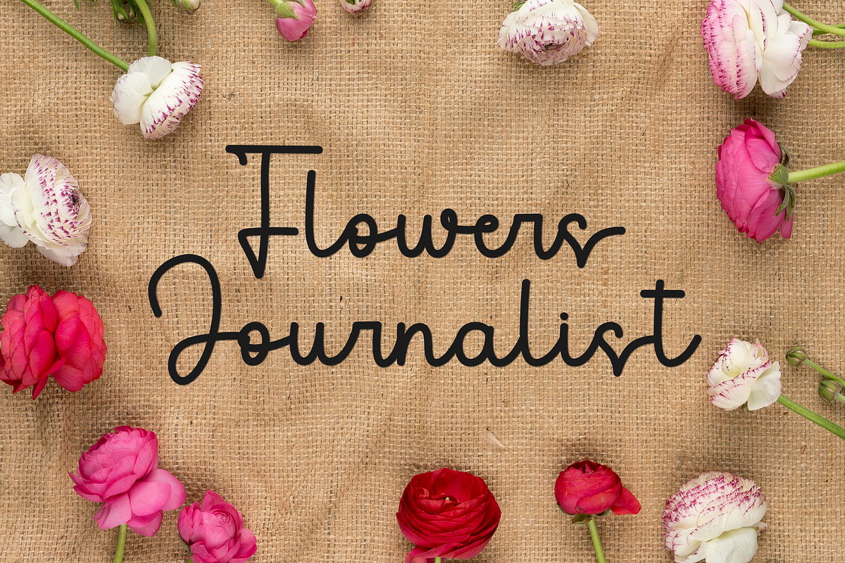 Calligraphy, a Handwritten Font by FreshTypeINK (Photo 8 of 8)