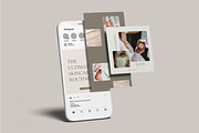 Skincare Instagram Canva Templates, a Social Media Template by Dandy Studio (Thumbnail 3 of 6)