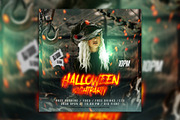 6 Halloween Party Flyer Bundle, a Poster Template by AbcStudio (Thumbnail 7 of 7)